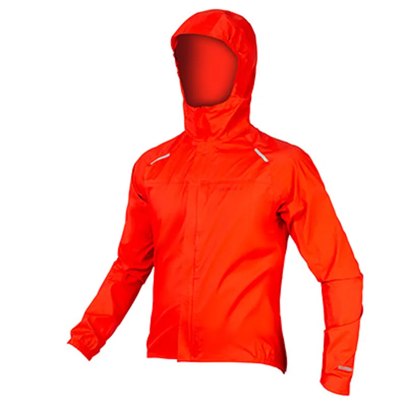 Endura GV500 Waterproof Gravel Cycling Jacket - Paprika